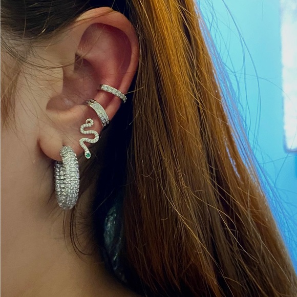 Gold and silver hoop - Picture 6 of 7